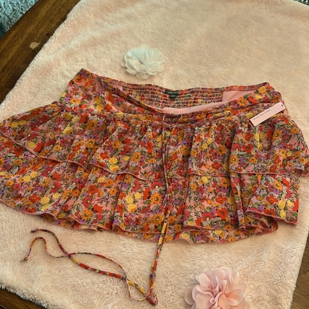 Wild fable, multi way wear skirt or shirt, XXL, floral pattern🌸